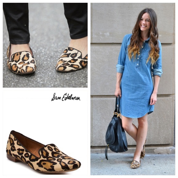 Sam Edelman Shoes - Sam Edelman Leopard Animal loafer ALVIN calf hair